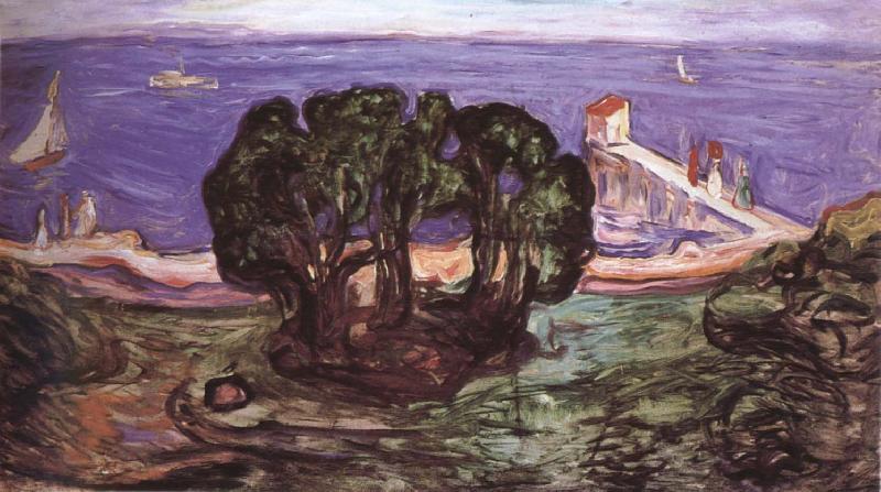 Edvard Munch Sea oil painting picture